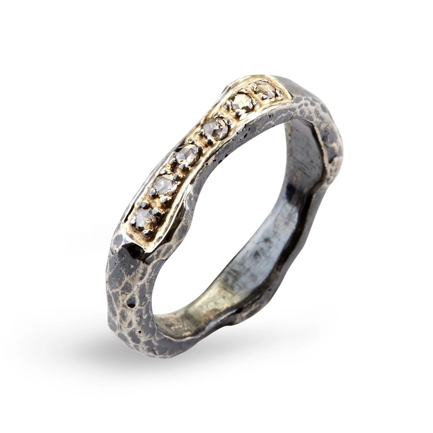 ring heritage golden wave