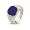 ring cushion lapis lazuli