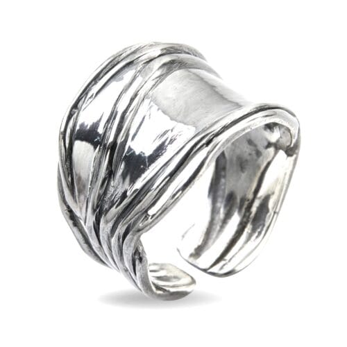 ring nebula silver slim polished