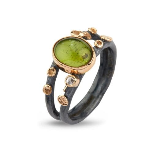 ring cara peridot