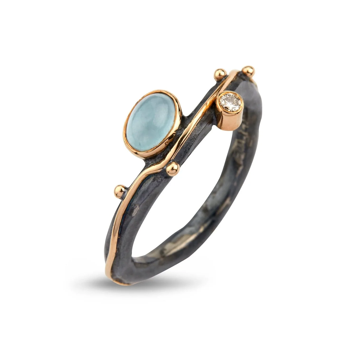 ring louise aquamarine