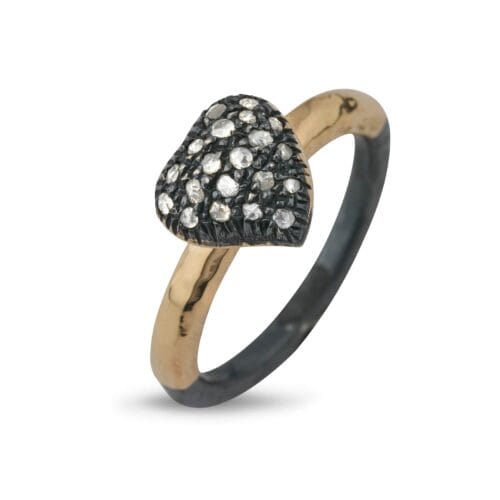 ring victoria hjärta pavé