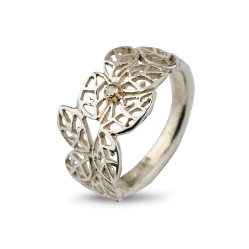 ring beech leaves polished