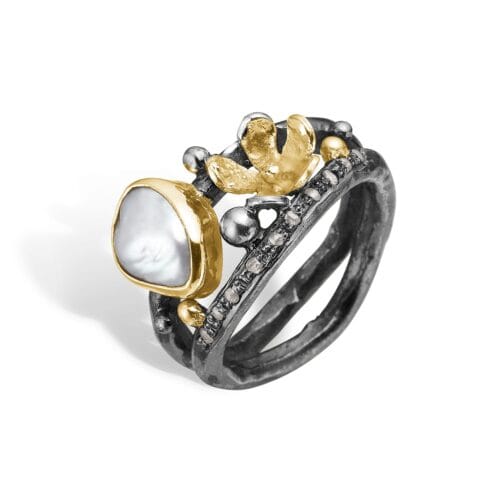 ring dubeca keshi flower