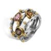 grace triple garden mix ring