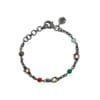 chain zeus stones multi armband