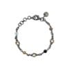 chain zeus stones mix armband