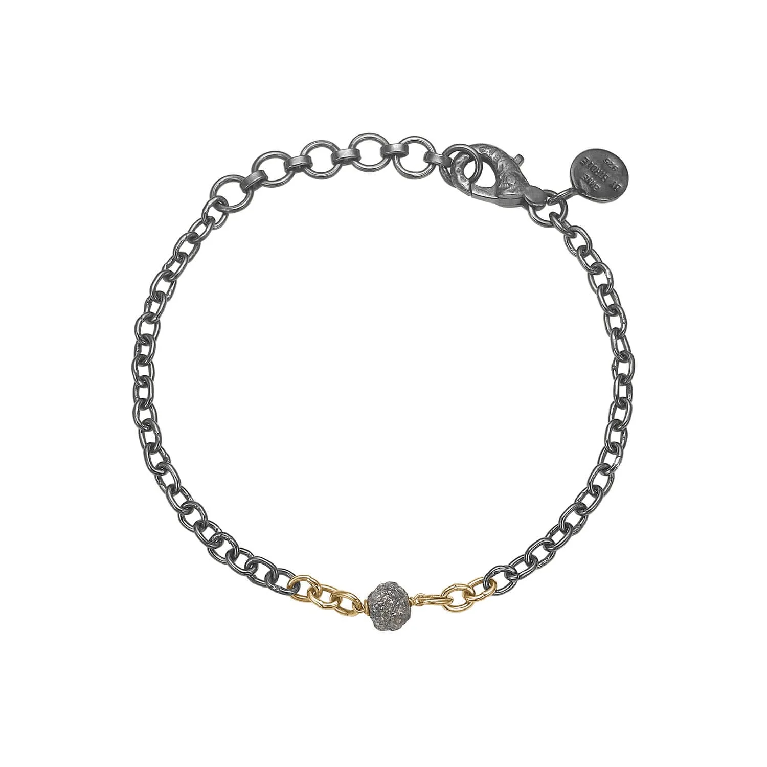 appia 1 obearbetad diamant armband
