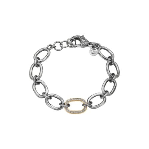 silhouette pavé armband