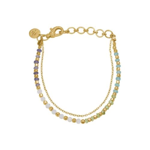 nanna gp blue green mix armband