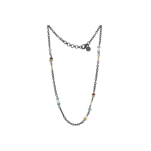 jacqueline stone & pärla halsband 45cm