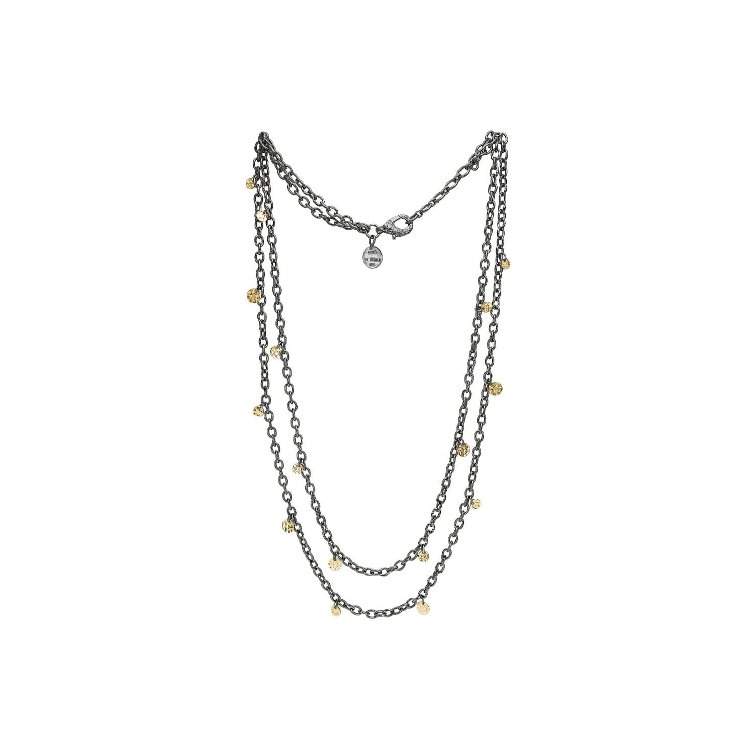 antique orbit dubbel halsband (45cm)