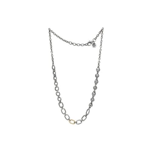 buddha golden link halsband
