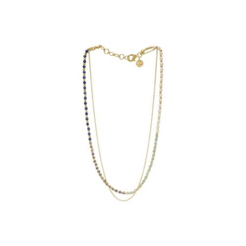 nanna gp ocean blue pärla halsband