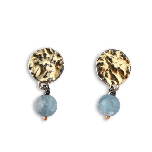 mani coin aqua Örhängen