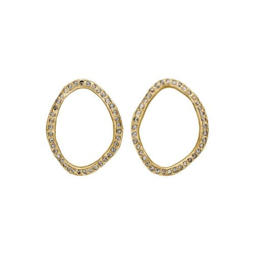 onassis oval golden pavé (29mm)