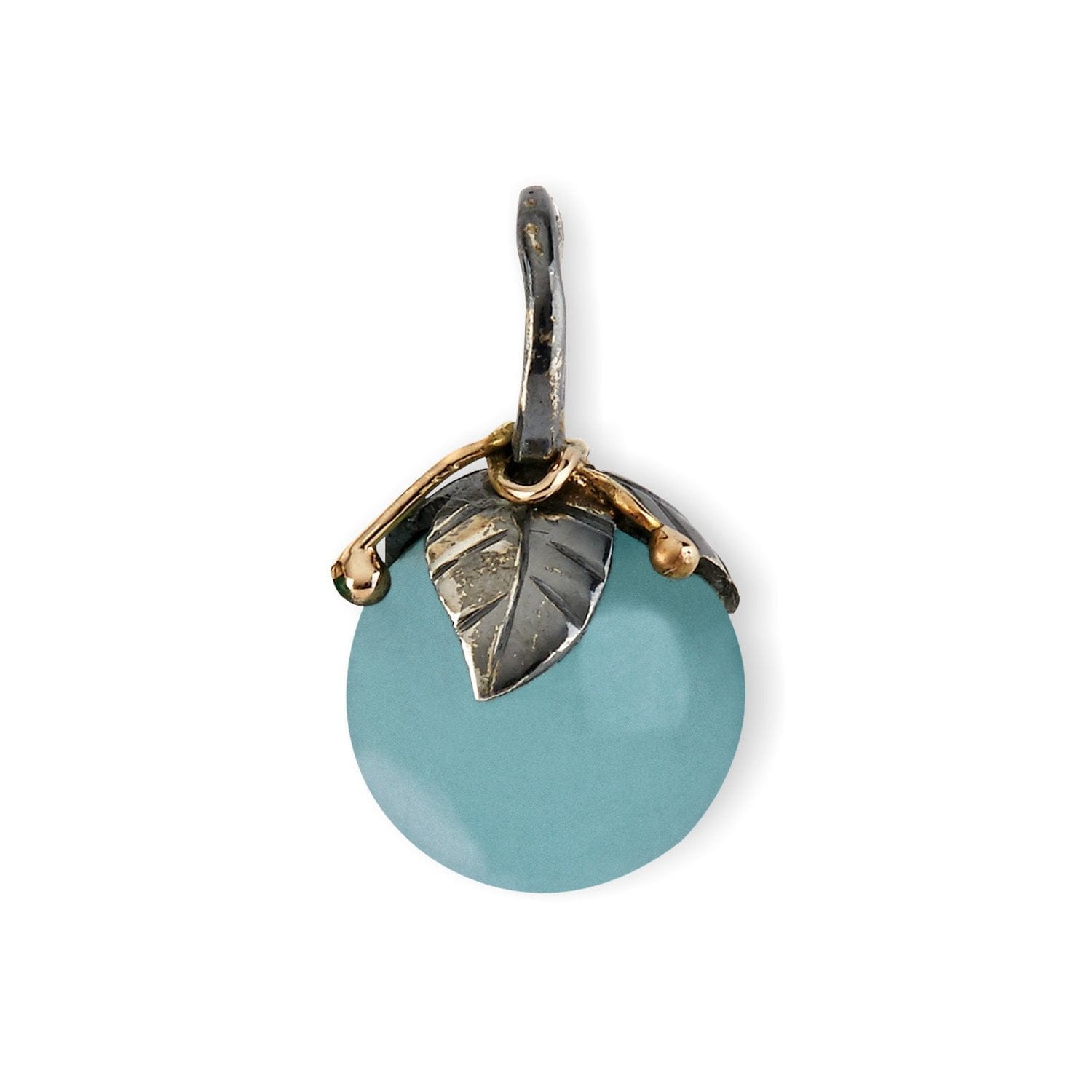 urban leaf drop aquamarine hängen (l)
