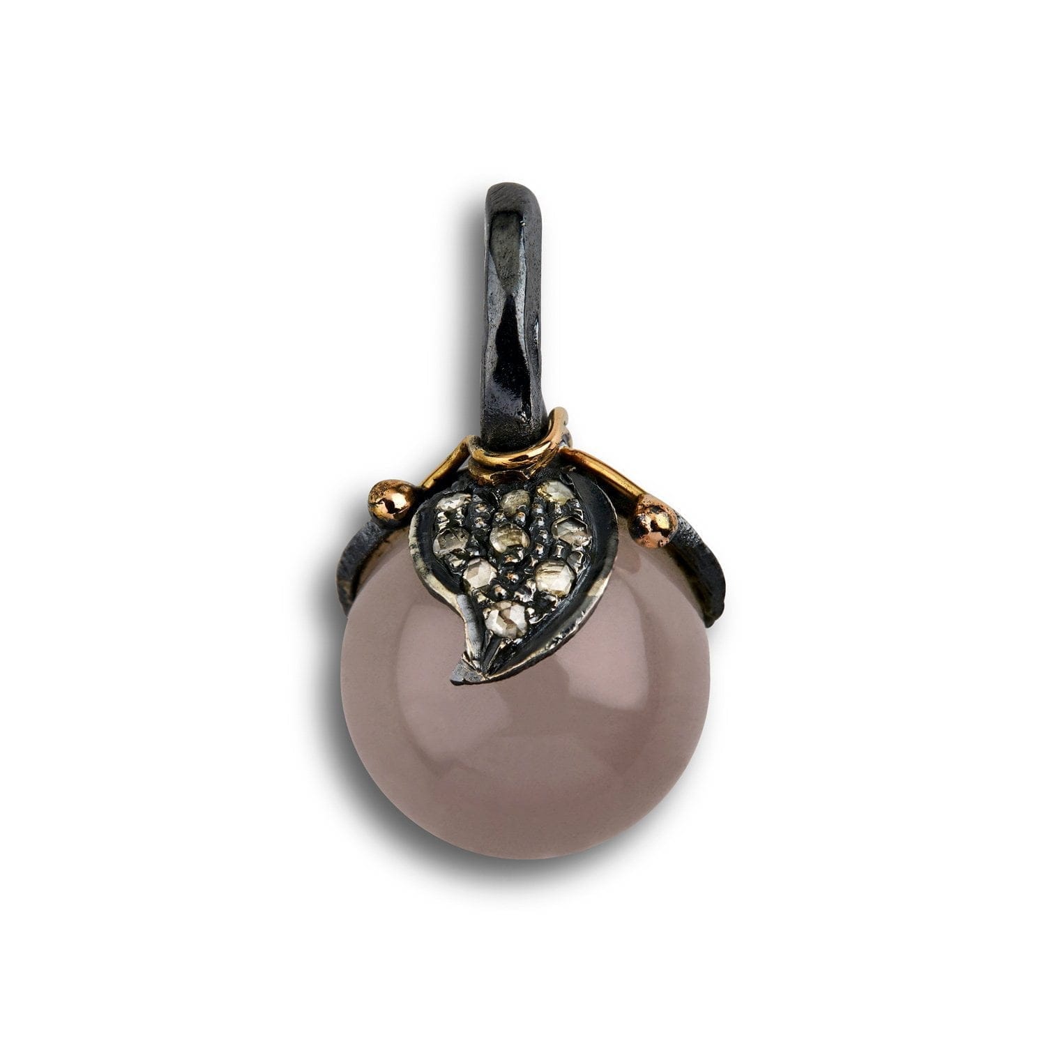 leaf drop pavé grey moon hängen