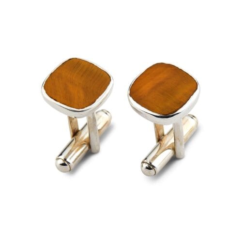 nordkraft cushion tiger's eye manschettknappar