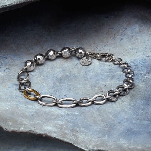 buddha golden link armband